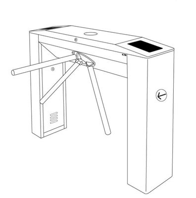 Smart Lock Tripod Turnstile Gate تامین کننده